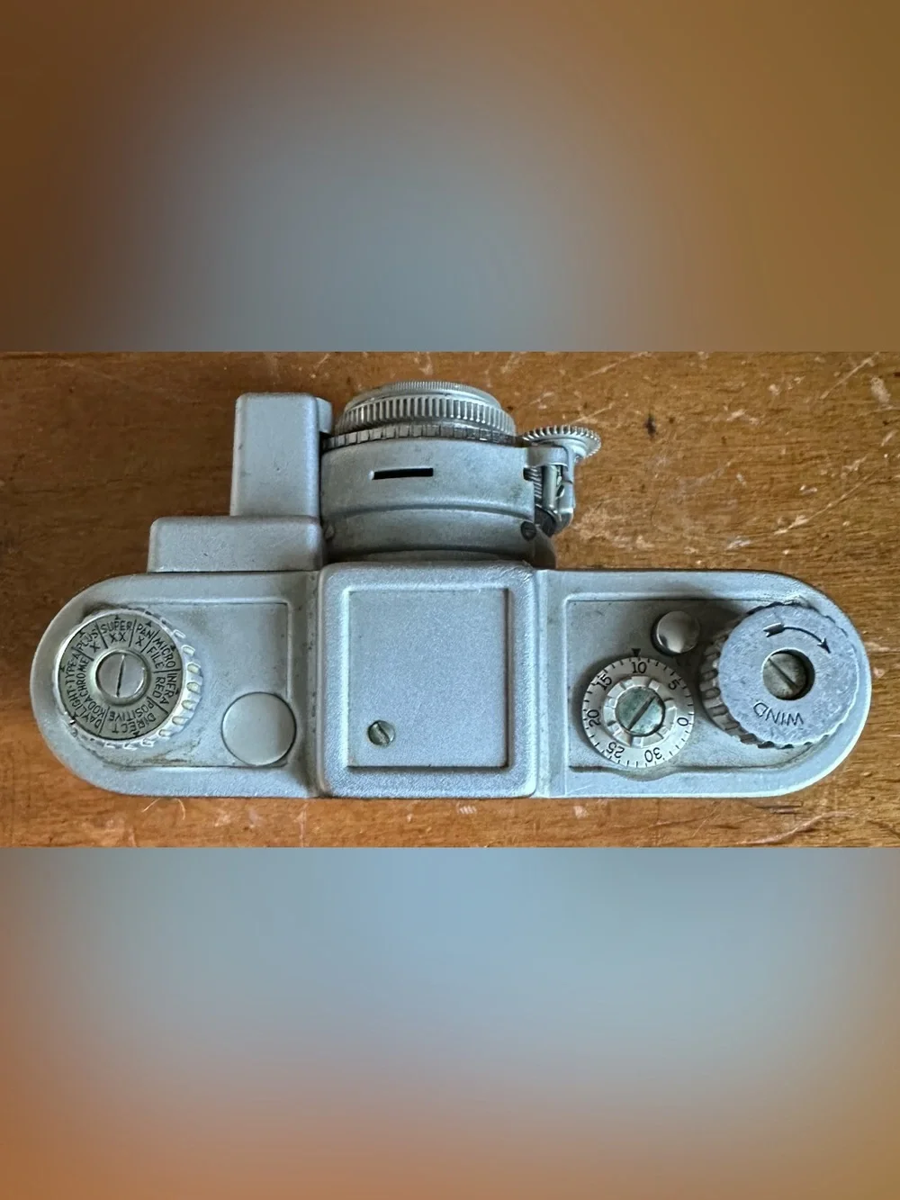 1949 Kodak 35 Rangefinder Camera w/ 50mm Angstar Lens & Leather Field Case